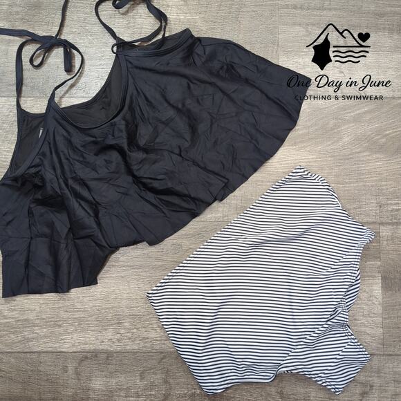 Souqfone High Waist Flounce Bikini Swimsuit Size M - Picture 4 of 4